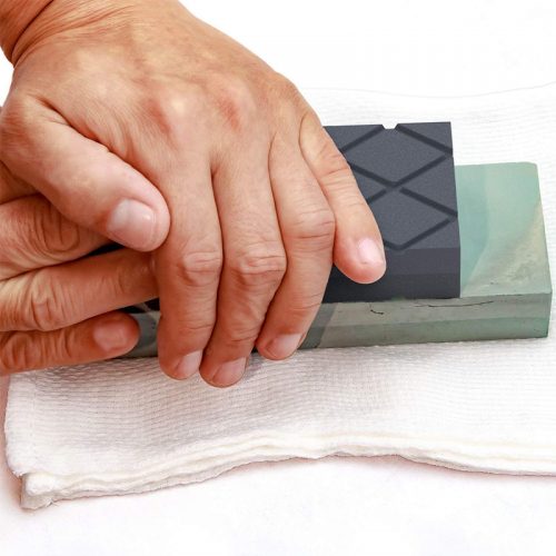 Πέτρα λείανσης για πέτρες ακονίσματος 20X7X2,8 εκατοστά 120/320 SHARP PEBBLE.