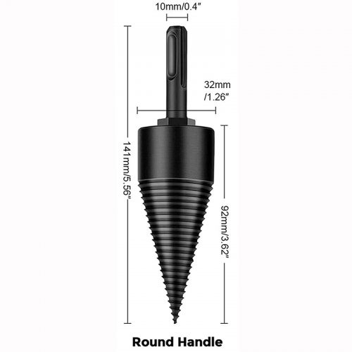 Κώνος τρυπάνι σχισίματος καυσόξυλων 50 mm με άξονα SDS PLUS & εξάγωνο SKS TOOLS 40000876.Κώνος τρυπάνι σχισίματος καυσόξυλων 50 mm με άξονα SDS PLUS & εξάγωνο SKS TOOLS 40000876.