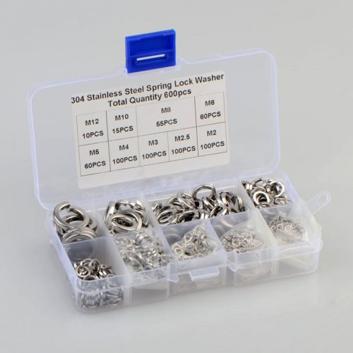 Σετ ροδέλες GROVER 304 ανοξείδωτο ατσάλι 600 τεμαχίων.