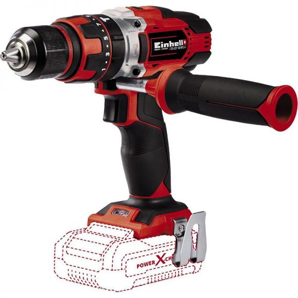 Einhell TE-CD 18/48 Li Κρουστικό Δραπανοκατσάβιδο Μπαταρίας 18V Solo