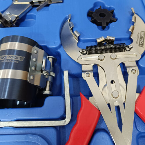 Σετ κασετίνα εργαλείων σφιξίματος ελατηρίων πιστονιού 9 τεμαχίων ST1023, SKS TOOLS 40000498.