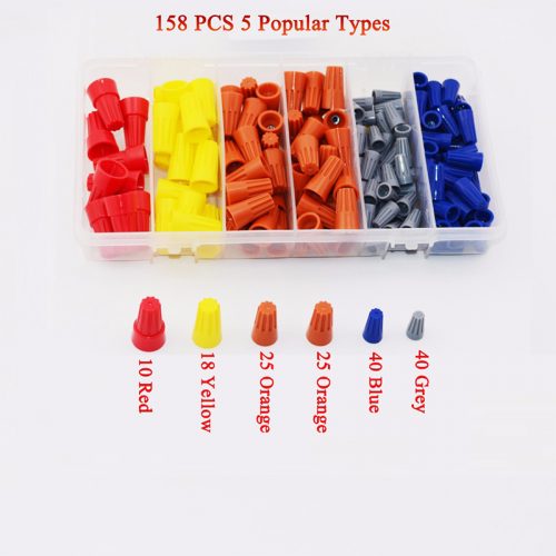 Σετ caps καλωδίων 158 τεμαχίων.