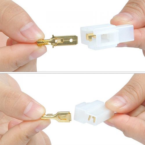 Υποδοχές τερματικού 2.8mm 2, 3, 4, 6pin σετ 380 τεμαχίων.