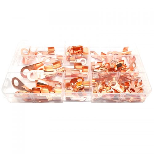 Σετ ορειχάλκινοι ακροδέκτες οπής 80 τεμαχίων.