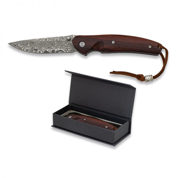 ΣΟΥΓΙΑΣ Albainox DAMASCUS Pocket knife,Blade Size 7 cm.