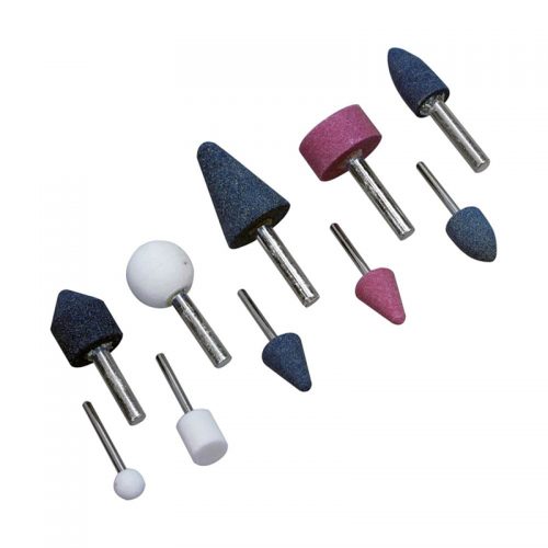 Πέτρες Λείανσης Δραπάνου και Πολυεργαλείου Bluespot 6mm - 3mm Σετ 10 τεμαχίων.