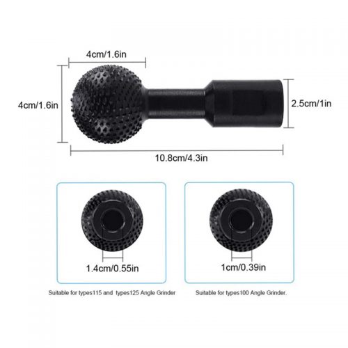 Ράσπα Ξύλου Σφαίρα Για Γωνιακό Τροχό.