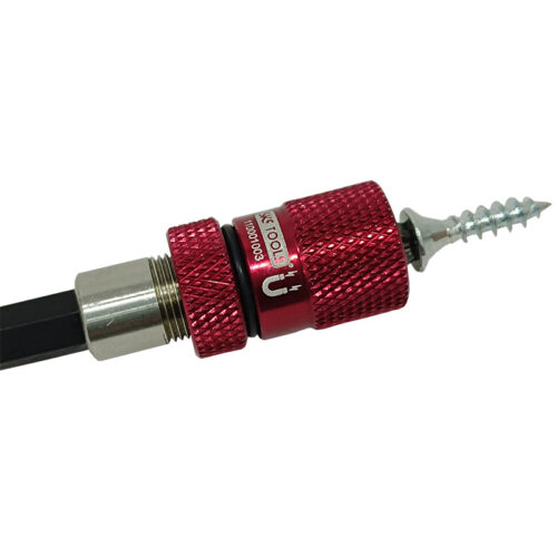 SUPER μαγνητικός ρυθμιζόμενος αντάπτορας για μύτες ¼ 60 mm κόκκινο SKS/TOOLS.