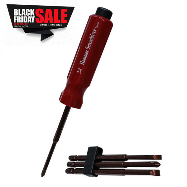 Σετ χτυπητό κατσαβίδι 5 τεμαχίων.