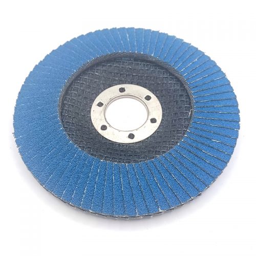 Δίσκος Λείανσης Μετάλλων/Inox με Φυλλαράκια Κ80 115mm.