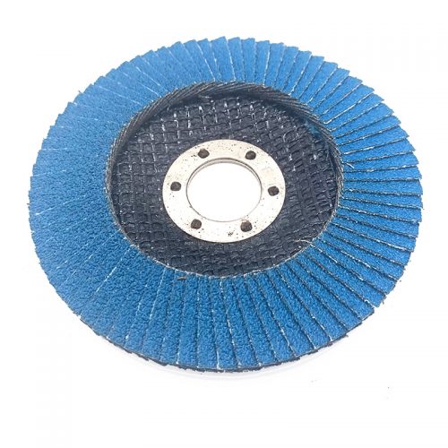 Δίσκος Λείανσης Μετάλλων/Inox με Φυλλαράκια Κ60 115mm.