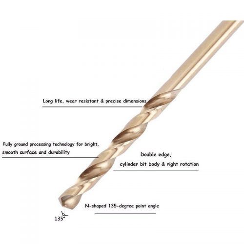 Τρυπάνια κοβαλτίου 3mm 10τεμάχια.