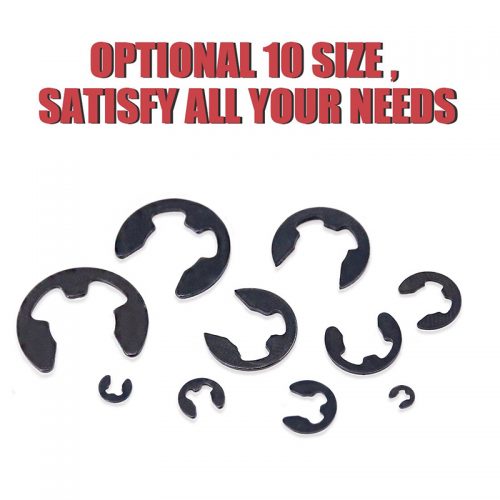 Σετ εξωτερικών ασφαλείων E-CLIP CIRCLIP 300 τεμαχίων.