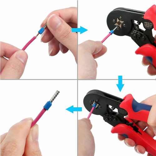 Τετράγωνη Πρέσσα ακροδεκτών 180 χιλιοστών.