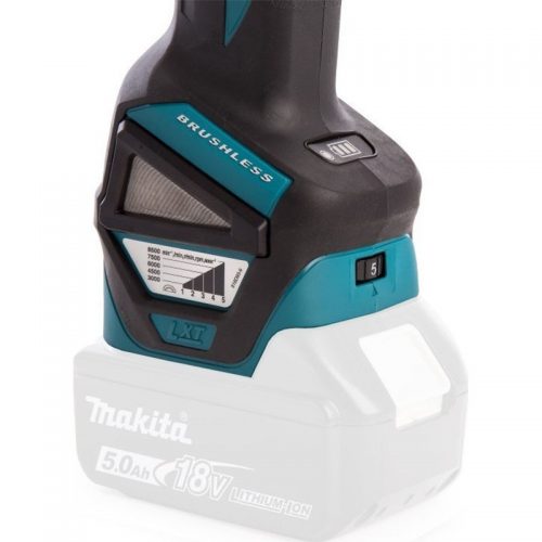 Makita DGA513ZJ Τροχός 125mm Μπαταρίας Solo με Ρύθμιση Στροφών.