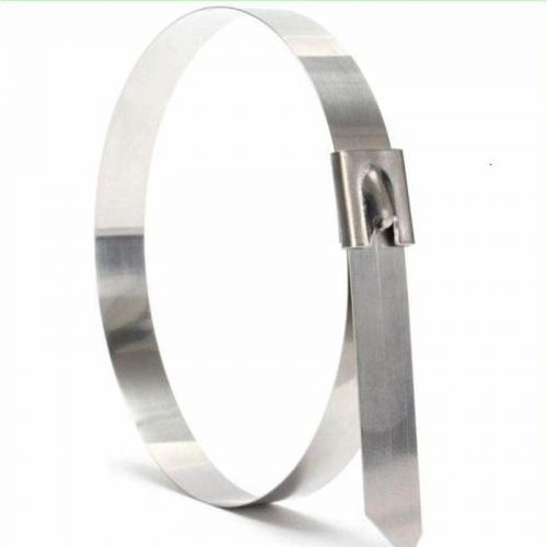 Δεματικά μεταλλικά ανοξείδωτα 7,9 Χ 500mm 50 τεμάχια.