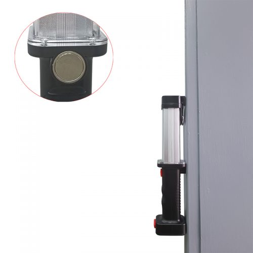 Επαναφορτιζόμενος φακός εργασίας LED COB με μαγνήτη & γάντζο 500Lm.