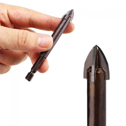 Σετ τρυπάνια γυαλιού , πλακιδίων τετράκοπα 7 τεμαχίων.