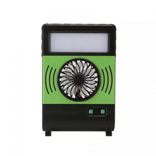 Mini Ηλιακό Σύστημα Φωτισμού LED & Φόρτισης με Ανεμιστήρα, Φακό, Φωτιστικό SOS & Φωτοβολταϊκό Πάνελ.