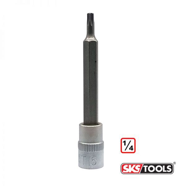 Μύτη καρυδάκι ¼ της ίντσας TORX T15 70mm.