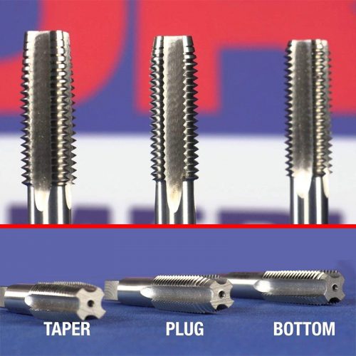 Κολαούζα Μ12 Χ 1,25 σετ τριών τεμαχίων.