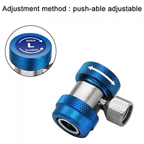 Ταχυσύνδεσμοι υψηλής & χαμηλής πίεσης για πλήρωση φρέον.