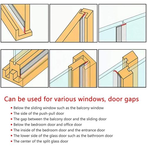 Ταινία αεροστοπ σιλικόνης πόρτας 1Μ X 28mm.