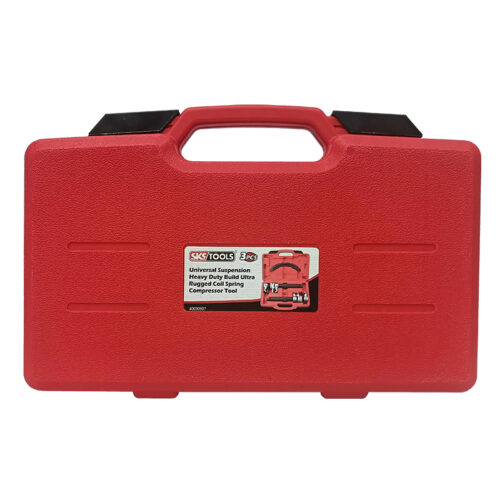 Βαρέως τύπου σετ συμπιεστή σπειροειδούς ελατηρίου 280 mm με προστατευτικό ασφαλείας SKS/TOOLS 40000907.