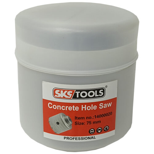 Ποτηροτρύπανο μπετού 75 mm SKS/TOOLS 14000020.