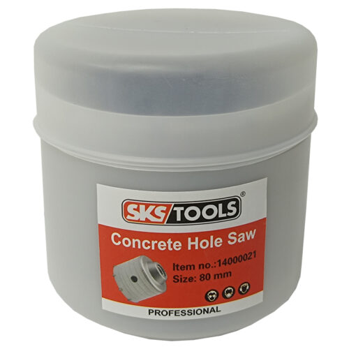 Ποτηροτρύπανο μπετού 80 mm, SKS TOOLS 14020021.