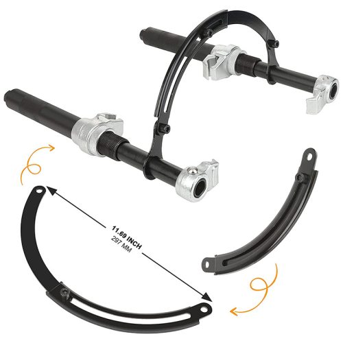 Βαρέως τύπου σετ συμπιεστή σπειροειδούς ελατηρίου 280 mm με προστατευτικό ασφαλείας SC 280.