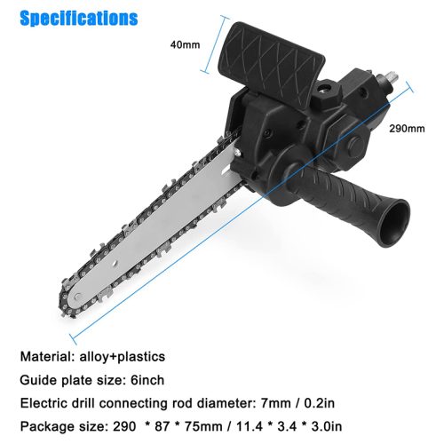 Κιτ μετατροπής δραπάνου σε μίνι αλυσοπρίονο.
