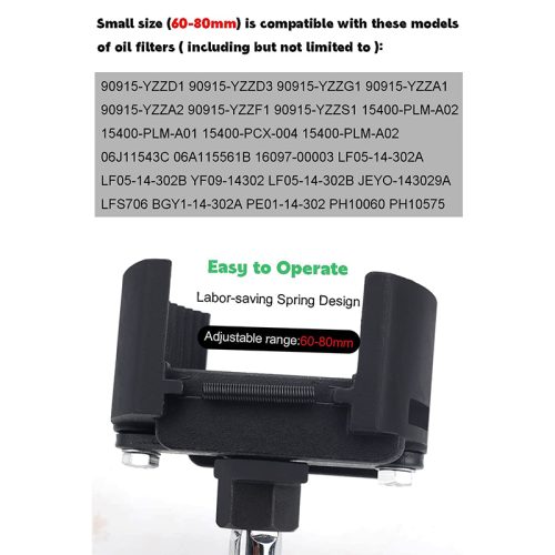 Φιλτρόκλειδο αυτορυθμιζόμενο 60 - 80 mm.