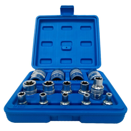 Σετ καρυδάκια TORX θηλυκά 1/4 - 3/8 - 1/2,14 τεμαχίων SKS/TOOLS 23020007.