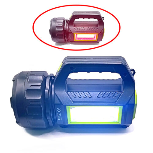 Πολυλειτουργικός φακός προβολέας φορτιζόμενος USB & ηλιακός 37000080.