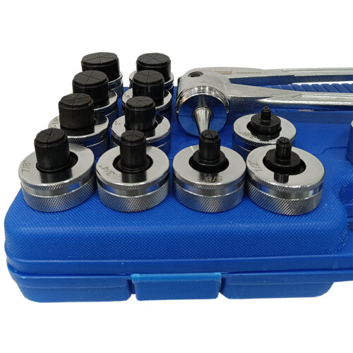 Σετ εκτονωτής (μουφαδόρος) 3/8'' έως 1-5/8'' με κόφτη , ξύστρα και απογρεζωτή SKS/TOOLS 50000010.