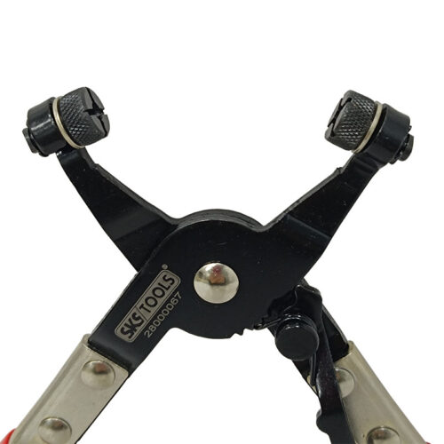 Πένσα σφιγκτήρων κολάρων με περιστρεφόμενες κεφαλές, SKS/TOOLS 28000067.