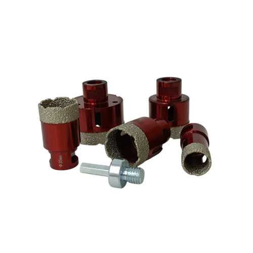 Σετ ποτηροτρύπανα γωνιακού τροχού για πλακάκια γρανίτες 5 τεμαχίων 13020049.