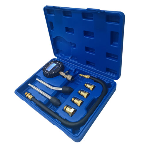 Συμπιεσόμετρο για κινητήρες βενζίνης με μανόμετρο LCD SKS TOOLS 40000608.