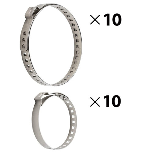 Σετ με 10 σετ σφυχτήρες φούσκας ημιαξονίων ανοξείδωτοι 25 – 50 & 40 – 120 mm SKS TOOLS 40000607A.