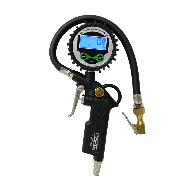 Μετρητής πίεσης αέρα ελαστικών με πιστόλι και με ψηφιακή οθόνη ένδειξης 0 - 12 bar SKS TOOLS 40000626.