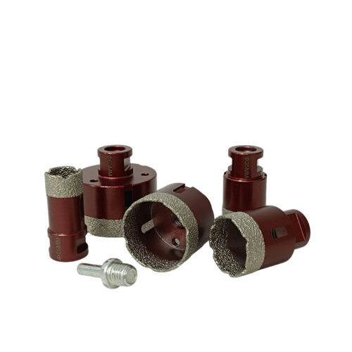 Ποτηροτρύπανα γωνιακού τροχού για πλακάκια γρανίτες σετ 5 τεμαχίων SKS TOOLS 13020050.