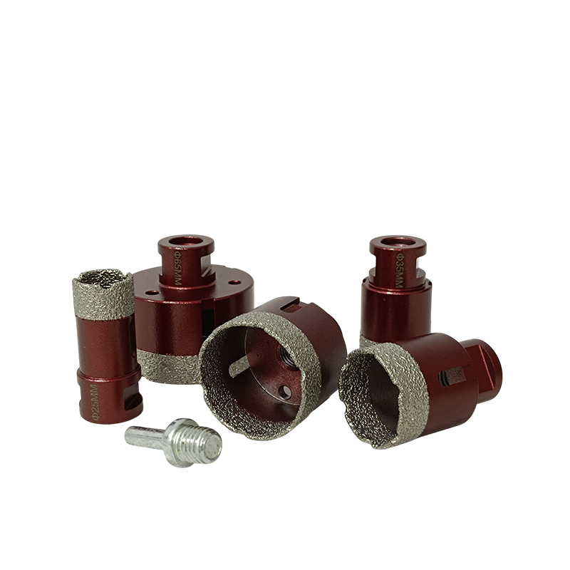 Ποτηροτρύπανα γωνιακού τροχού για πλακάκια γρανίτες σετ 5 τεμαχίων SKS TOOLS 13020050.