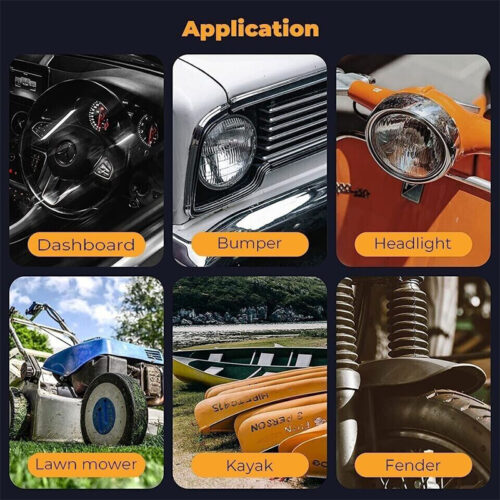 Κιτ επισκευής πλαστικής συγκόλλησης για επισκευή προφυλακτήρα 50W μαύρο SKS TOOLS 40000447BL.