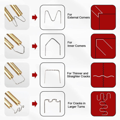 Κιτ επισκευής πλαστικής συγκόλλησης για επισκευή προφυλακτήρα 50W μαύρο SKS TOOLS 40000447BL.