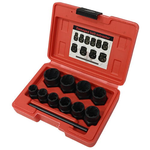 Εξολκείς χαλασμένων βιδών σετ 10 τεμαχίων SKS TOOLS 40000636.