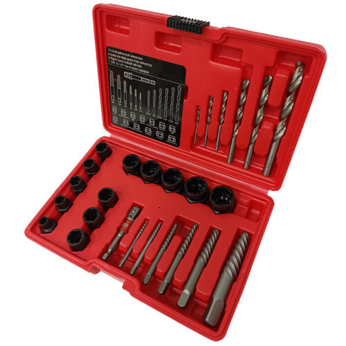 Σετ με εξολκείς για χαλασμένες βίδες, παξιμάδια 26 τεμαχίων SKS TOOLS 40000635.