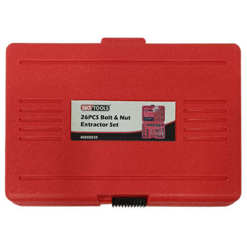 Σετ με εξολκείς για χαλασμένες βίδες, παξιμάδια 26 τεμαχίων SKS TOOLS 40000635.