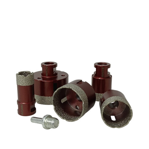 Ποτηροτρύπανα γωνιακού τροχού για πλακάκια γρανίτες σετ 5 τεμαχίων SKS TOOLS 13020050.