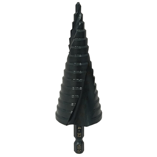 Τρυπάνι κωνικό κοβαλτίου HSS M35 (5% CO) 4-32 mm με εξάγωνο στέλεχος SKS TOOLS 13010029.